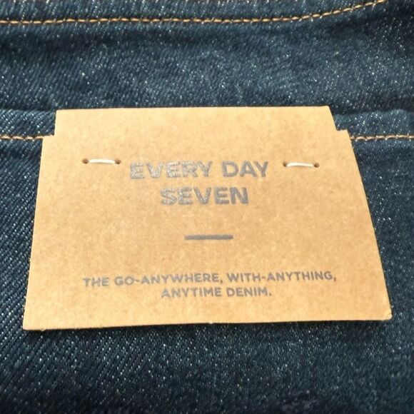 7 For All Mankind The Straight Classic Dark Blue Jeans Los Angeles Men’s Size 30 - Picture 15 of 15